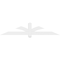 Ekena Millwork Redmond Architectural Grade PVC Gable Bracket, 72"W x 15"H x 2"D x 4"F, 5/12 Pitch GBP072X15X0204RED00 - alternate 4